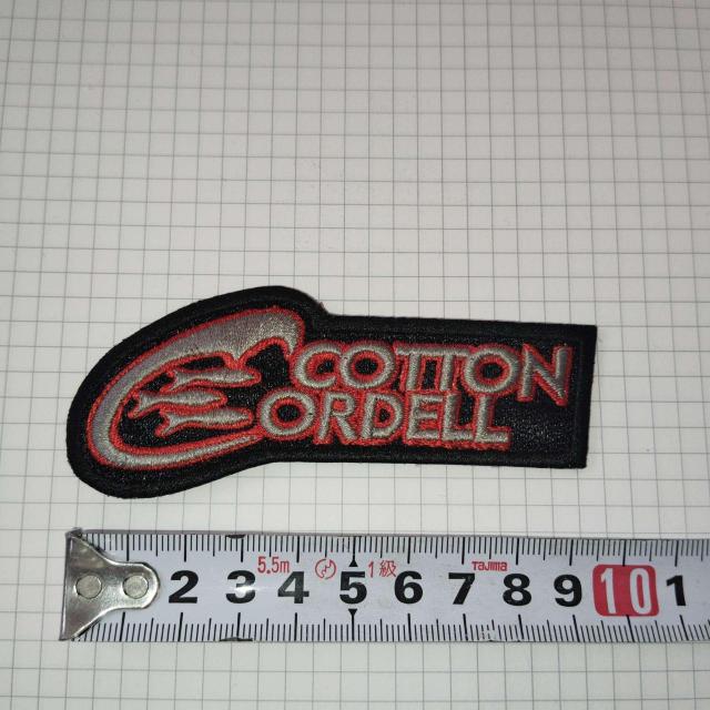 COTTON CORDELL コットンコーデル ロゴ ワッペン パッチ ブラック 釣り < ホビー COTTON CORDELL コットンコーデル ロゴ ワッペン パッチ ブラック 釣り < ホビーの