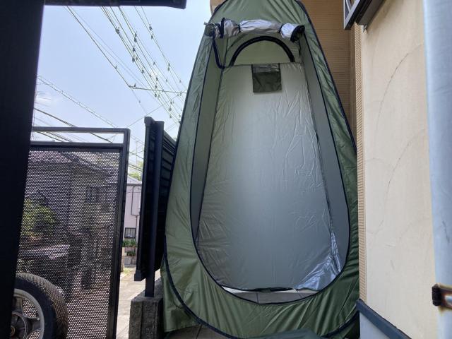 簡易トイレ & ポップアップテント ※未使用 < レジャー/スポーツ 簡易トイレ & ポップアップテント ※未使用 < レジャー/スポーツの