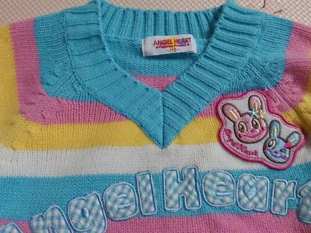 110 ANGEL HEART ニット 美品 < キッズ/ベビー 110 ANGEL HEART ニット 美品 < キッズ/ベビーの