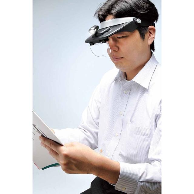 ヘッド ルーペ(拡大鏡) KHD-50N BK(ブラック) ケンコートキナー < インテリア/ライフ ヘッド ルーペ(拡大鏡) KHD-50N BK(ブラック) ケンコートキナー < インテリア/ライフの