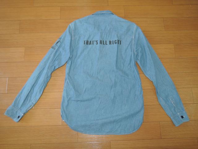 ヒステリックグラマーHYSTERIC GLAMOURデニムシャツM赤耳 < ブランド  ヒステリックグラマーHYSTERIC GLAMOURデニムシャツM赤耳 < ブランドの