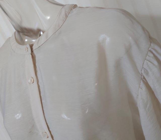 しまむら★バックリボン シアー ロング シャツ < ブランド  しまむら★バックリボン シアー ロング シャツ < ブランドの