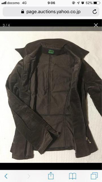 894.新品☆コーデュロイのジップジャケット☆茶色/ブラウン < 女性ファッション  894.新品☆コーデュロイのジップジャケット☆茶色/ブラウン < 女性ファッションの