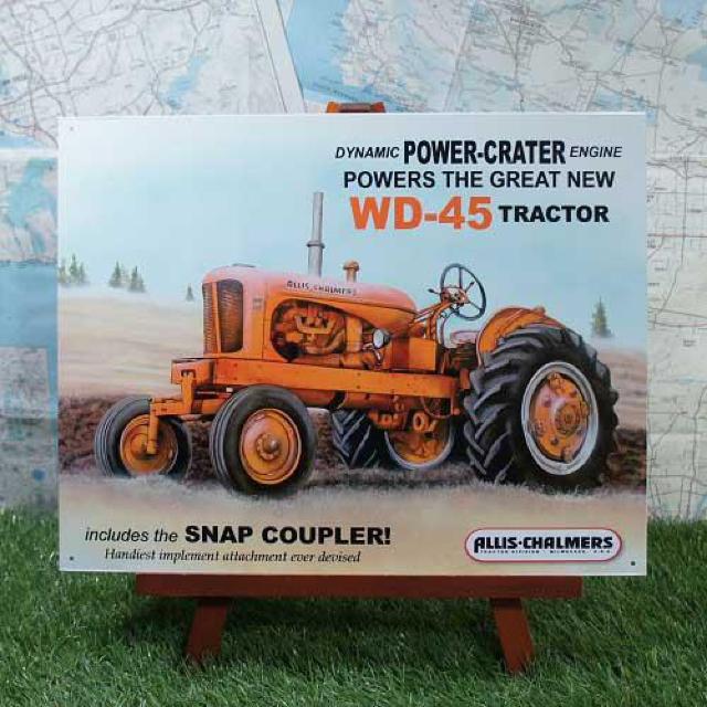 新品【ブリキ看板】Allis-Chalmers/アリス・チャルマーズ WD-45 < ホビー  新品【ブリキ看板】Allis-Chalmers/アリス・チャルマーズ WD-45  < ホビーの