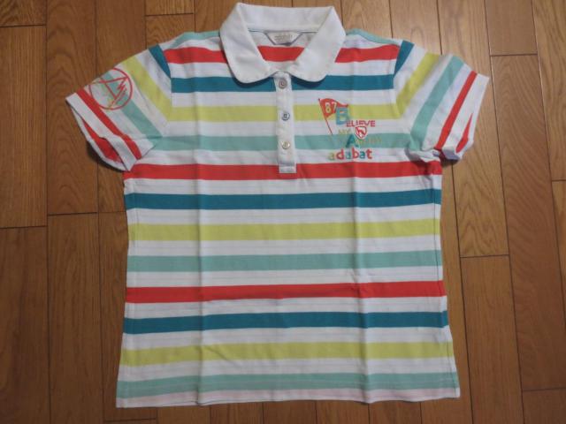 adabat アダバット GOLF 綿×ポリエステル 半袖 ポロシャツ 40 潟潤[ルド 日本製 < レジャー/スポーツ adabat アダバット GOLF 綿×ポリエステル 半袖 ポロシャツ 40 潟潤[ルド 日本製 < レジャー/スポーツの