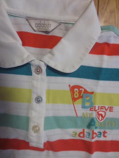 adabat アダバット GOLF 綿×ポリエステル 半袖 ポロシャツ 40 潟潤[ルド 日本製 < レジャー/スポーツ adabat アダバット GOLF 綿×ポリエステル 半袖 ポロシャツ 40 潟潤[ルド 日本製 < レジャー/スポーツの