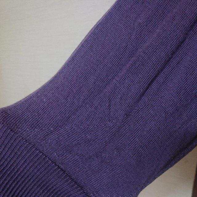 CREOLME クレオルム ROSE BUD ウール100% ロングカーディガン ロングニットワンピース ダークパープル < ブランド CREOLME クレオルム ROSE BUD ウール100% ロングカーディガン ロングニットワンピース ダークパープル < ブランドの