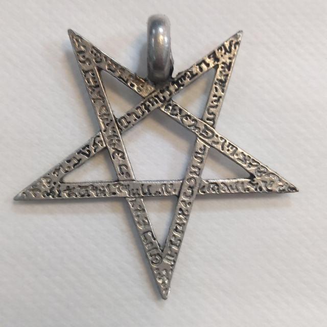 AzureGreen: Inverted Pentagram pendant < 女性アクセサリー/時計  AzureGreen: Inverted Pentagram pendant < 女性アクセサリー/時計の