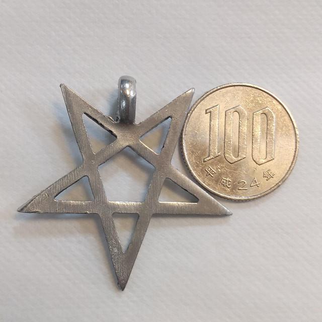 AzureGreen: Inverted Pentagram pendant < 女性アクセサリー/時計  AzureGreen: Inverted Pentagram pendant < 女性アクセサリー/時計の