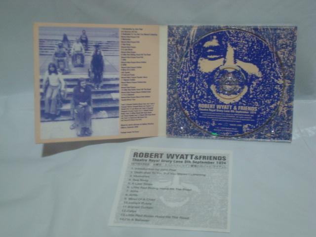 THEATRE ROYAL DRURY LANE 8TH SEPTEMBER 1974 / ROBERT WYATT  帯無CD < CD/DVD/ビデオ  THEATRE ROYAL DRURY LANE 8TH SEPTEMBER 1974 / ROBERT WYATT  帯無CD < CD/DVD/ビデオの