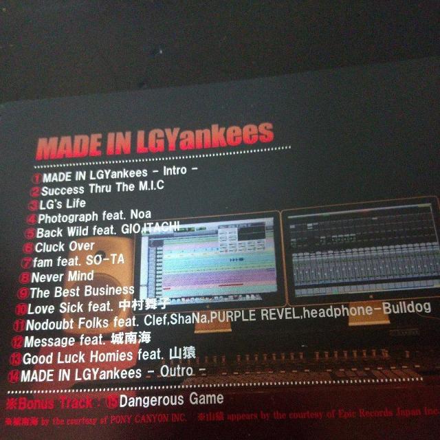 LGYankeeswMADE IN LGYankeesxR q Noa  CD/DVD/rfI 