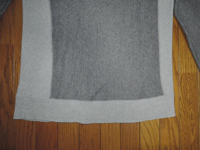 CRIMIE クライミー ダメージ加工 スウェット L 灰系 V字 SWEAT カットソー < ブランド  CRIMIE クライミー ダメージ加工 スウェット L 灰系 V字 SWEAT カットソー < ブランドの