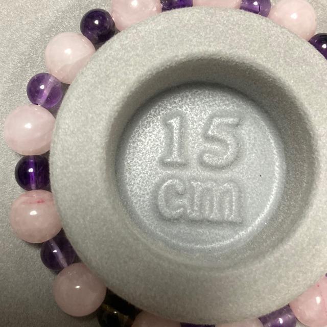 天然石 アメジスト+ローズクォーツ 恋愛成就 癒し 人間関係 15.5cm < 女性アクセサリー/時計  天然石 アメジスト+ローズクォーツ 恋愛成就 癒し 人間関係 15.5cm < 女性アクセサリー/時計の