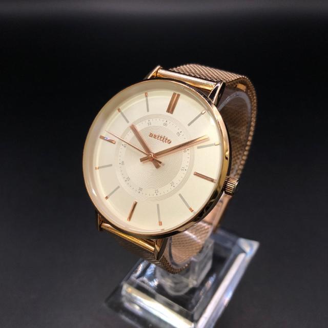 即決 nattito 腕時計 JN033 ピンクゴールド < 女性アクセサリー/時計 即決 nattito 腕時計 JN033 ピンクゴールド < 女性アクセサリー/時計の