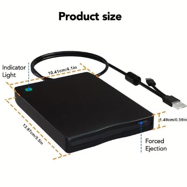 �|�[�^�u��USB�t���b�s�[�f�B�X�NFD�O�t���h���C�uUSB+Type-C�Ή�  �� PC�{��/���Ӌ@��� 