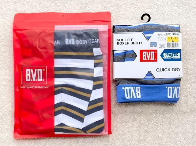 B.V.D �{�N�T�[�p���c L�T�C�Y �{�[�_�[ 2���Z�b�g  �� �j���t�@�b�V������ 