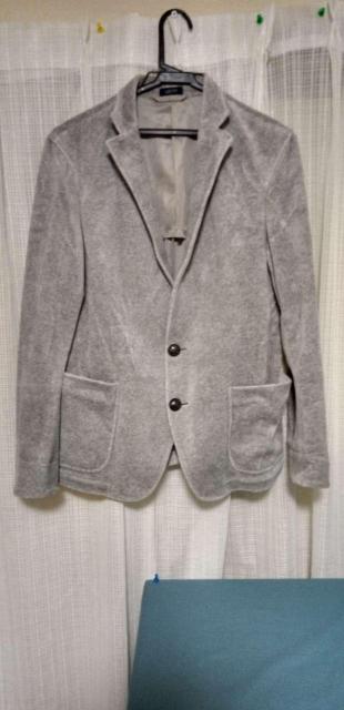 ユニクロ カジュアルジャケット メンズ Mサイズ グレー スウェット生地 < ブランド ユニクロ カジュアルジャケット メンズ Mサイズ グレー スウェット生地 < ブランドの