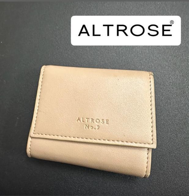 【ALTROSE】三つ折り ミニウォレット < 女性ファッション 【ALTROSE】三つ折り ミニウォレット < 女性ファッションの