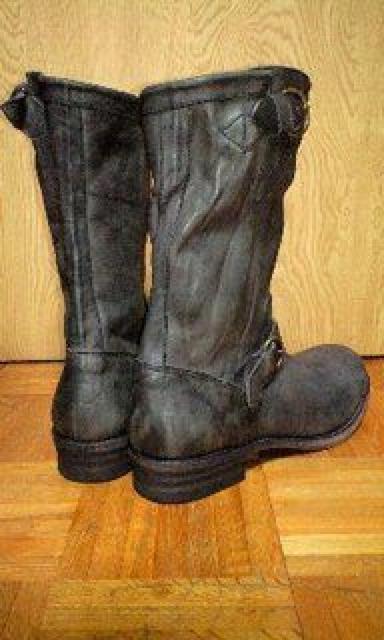 新品 シェアスピリット  皺加工エンジニアブーツ < 男性ファッション  新品 シェアスピリット  皺加工エンジニアブーツ < 男性ファッションの