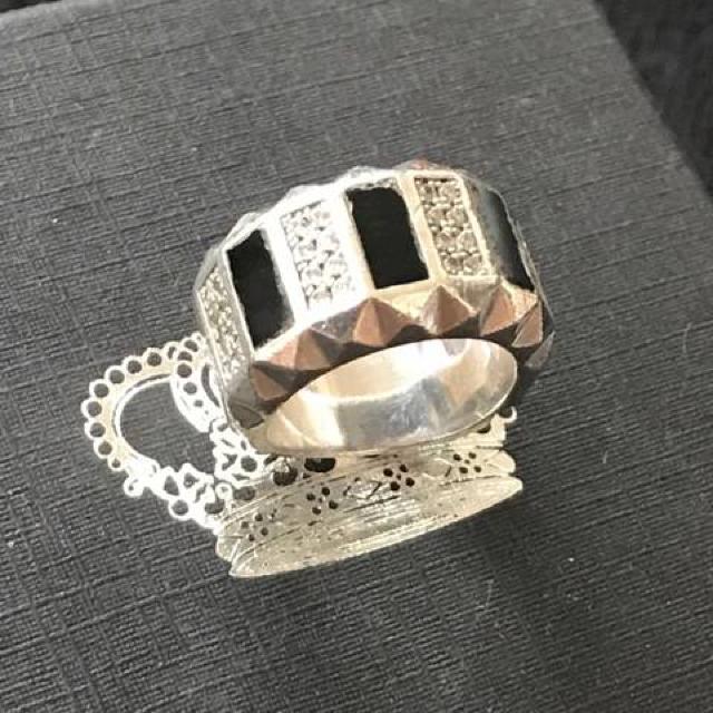 ◆希少◆JUSTIN DAVIS◆スタッズリング◆GLITZ DELUXE◆7号◆ < ブランド  ◆希少◆JUSTIN DAVIS◆スタッズリング◆GLITZ DELUXE◆7号◆ < ブランドの