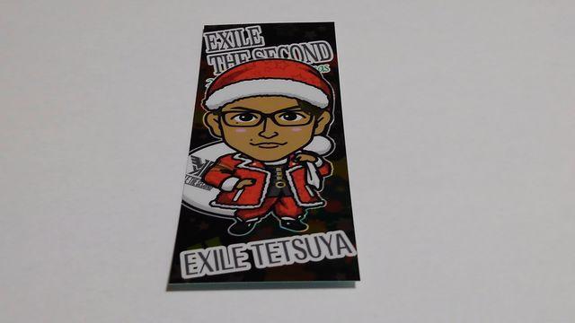 トラステ限定クリスマスステッカー 2017 EXILE THE SECOND EXILE TETSUYA < タレントグッズ  トラステ限定クリスマスステッカー 2017 EXILE THE SECOND EXILE TETSUYA  < タレントグッズの