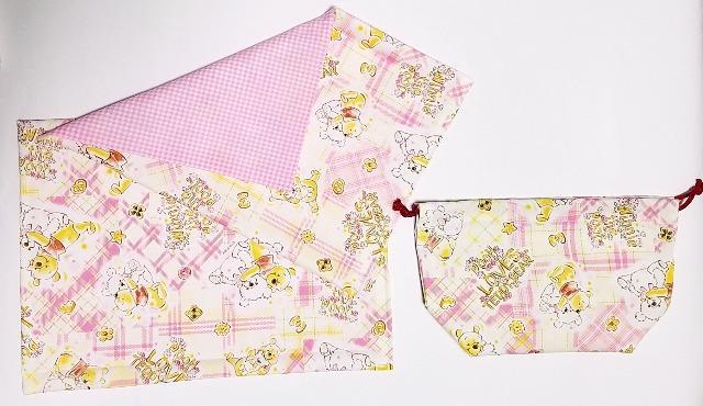 40 【本日限定】ラスト ◆ ぷーさん ランチョンマット2枚&巾着 (^o^)3点set ハンドメイド < インテリア/ライフ  40 【本日限定】ラスト ◆ ぷーさん ランチョンマット2枚&巾着 (^o^)3点set ハンドメイド < インテリア/ライフの