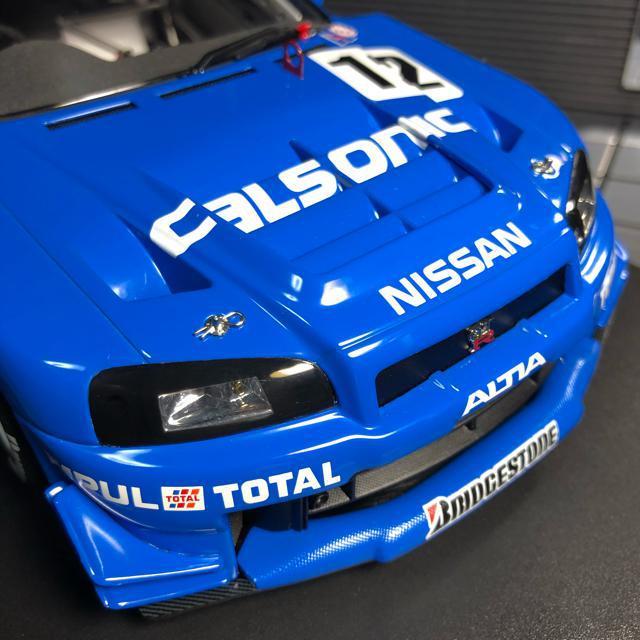 未展示品 オートアート1/18 JGTC2002カルソニックスカイライン < ホビー  未展示品 オートアート1/18 JGTC2002カルソニックスカイライン < ホビーの