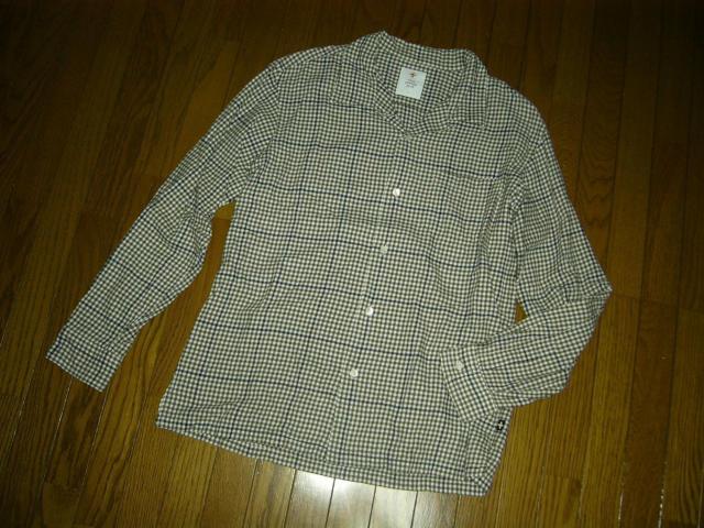 HEAD PORTER PLUS ヘッドポータープラス + ギンガム チェックシャツ L 長袖 開襟 < ブランド  HEAD PORTER PLUS ヘッドポータープラス + ギンガム チェックシャツ L 長袖 開襟 < ブランドの