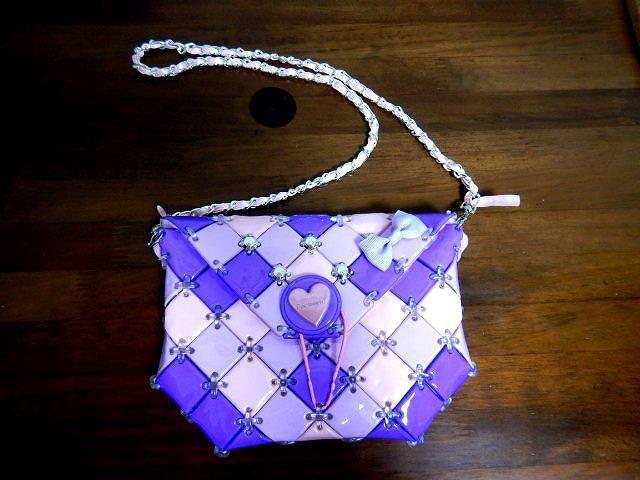 ◆ショルダーバッグ ビニール ピンク 中古品 < 女性ファッション  ◆ショルダーバッグ ビニール ピンク 中古品  < 女性ファッションの