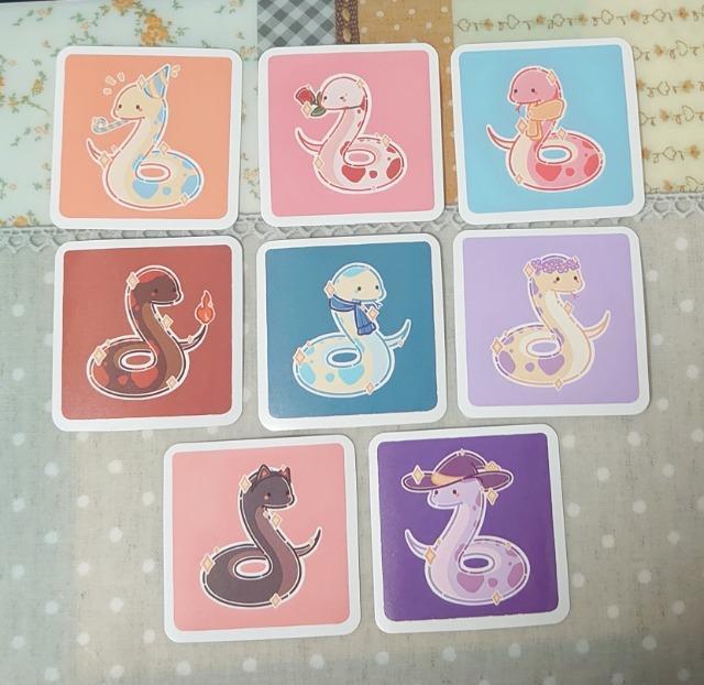 ■ちょこっとフレークシール■~ヘビさんステッカー~ < インテリア/ライフ ■ちょこっとフレークシール■~ヘビさんステッカー~ < インテリア/ライフの