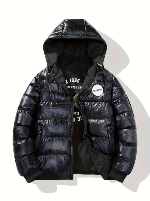 爆ヤス価格3990円★メンズ リバーシブル フード付きジャケット - 暖かい冬用ポケット付き USAサイズM(日本サイズXL) < 男性ファッション  爆ヤス価格3990円★メンズ リバーシブル フード付きジャケット - 暖かい冬用ポケット付き USAサイズM(日本サイズXL) < 男性ファッションの