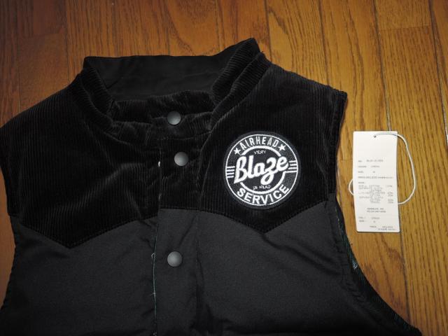 MARBLES マーブルズ リバーシブル ベスト M 黒緑系 中綿ベスト VEST レザー チェック柄 ダウン スタッズ TMT < ブランド  MARBLES マーブルズ リバーシブル ベスト M 黒緑系 中綿ベスト VEST レザー チェック柄 ダウン スタッズ TMT < ブランドの