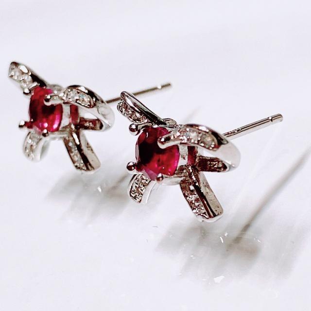 《ピアス》0.3ct×2 ロードライトガーネット 宝石質 silver925 ピアス ペア 両耳用 < 女性アクセサリー/時計  《ピアス》0.3ct×2 ロードライトガーネット 宝石質 silver925 ピアス ペア 両耳用 < 女性アクセサリー/時計の