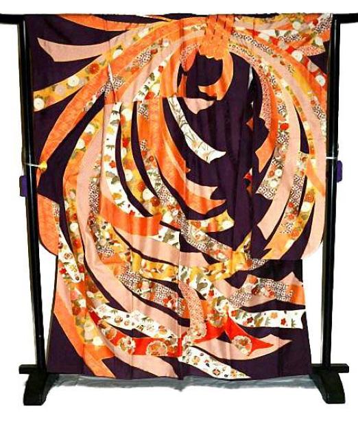 【最高峰】新品同様 金駒シシュウ 吉祥束ね熨斗文 クリーニング済 振袖 身丈162cm 裄丈64cm T3575 < 女性ファッション 【最高峰】新品同様 金駒シシュウ 吉祥束ね熨斗文 クリーニング済 振袖 身丈162cm 裄丈64cm T3575 < 女性ファッションの