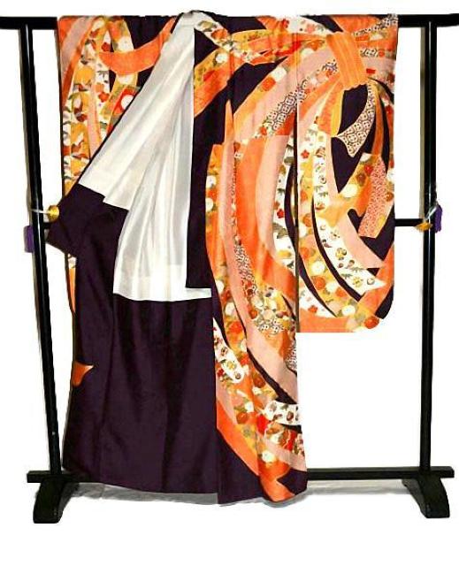 【最高峰】新品同様 金駒シシュウ 吉祥束ね熨斗文 クリーニング済 振袖 身丈162cm 裄丈64cm T3575 < 女性ファッション 【最高峰】新品同様 金駒シシュウ 吉祥束ね熨斗文 クリーニング済 振袖 身丈162cm 裄丈64cm T3575 < 女性ファッションの