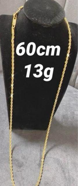 k18刻印 高品質 ロープチェーンネックレス 60cm GF加工 < 男性アクセサリー/時計 k18刻印 高品質 ロープチェーンネックレス 60cm GF加工 < 男性アクセサリー/時計の