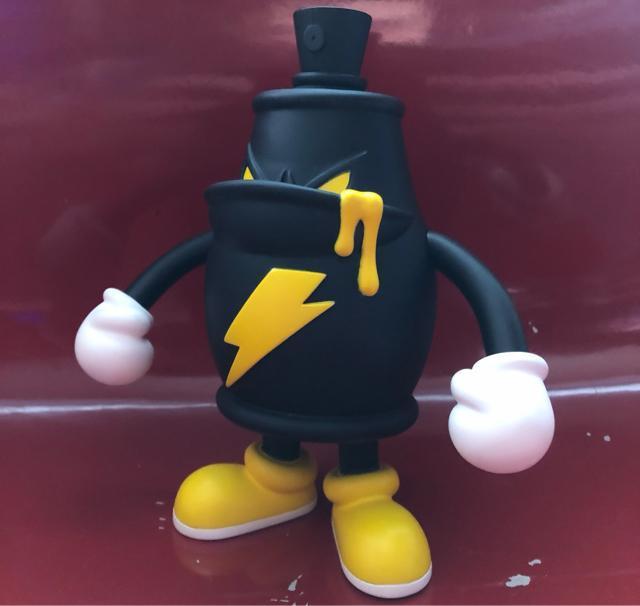 《RAY》スプレー缶 フィギュア スパンキー spray HEADLOCKSTUDIO ART ワンダフルマン デザイナーズトイ < ホビー  《RAY》スプレー缶 フィギュア スパンキー spray HEADLOCKSTUDIO ART ワンダフルマン デザイナーズトイ < ホビーの