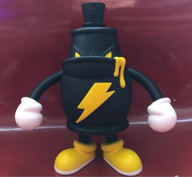 《RAY》スプレー缶 フィギュア スパンキー spray HEADLOCKSTUDIO ART ワンダフルマン デザイナーズトイ < ホビー  《RAY》スプレー缶 フィギュア スパンキー spray HEADLOCKSTUDIO ART ワンダフルマン デザイナーズトイ < ホビーの