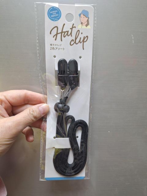 No.2 新品★「帽子クリップ」=黒= < 女性ファッション No.2 新品★「帽子クリップ」=黒= < 女性ファッションの