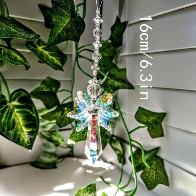 エンジェルライトサンキャッチャークリスタルペンダント付き吊り下げデコレーション < ペット/手芸/園芸 エンジェルライトサンキャッチャークリスタルペンダント付き吊り下げデコレーション < ペット/手芸/園芸の