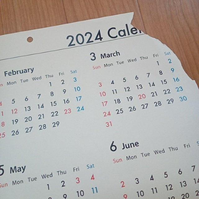 �̂̂����@�J�����_�[�@2024�N�i�ߘa6�N�j �� �z�r�[�� 