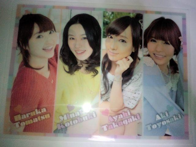 スフィア 両面クリアファイル 戸松遥、豊崎愛生、高垣彩陽、寿美菜子 < タレントグッズ  スフィア 両面クリアファイル 戸松遥、豊崎愛生、高垣彩陽、寿美菜子 < タレントグッズの