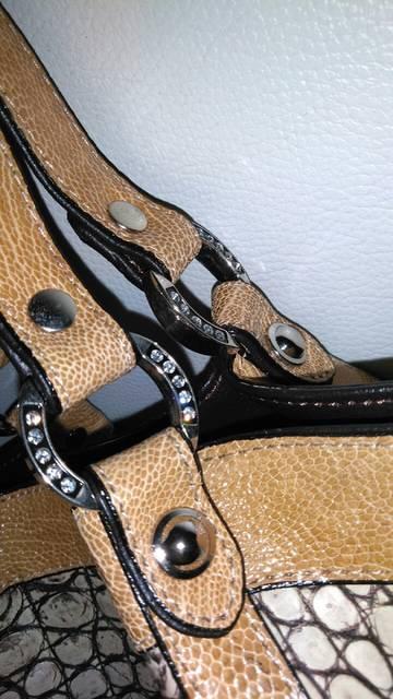 アンクジェト目地染めクロコダイルバッグ中古品 モバペイのみ送料込み < 女性ファッション  アンクジェト目地染めクロコダイルバッグ中古品 モバペイのみ送料込み < 女性ファッションの