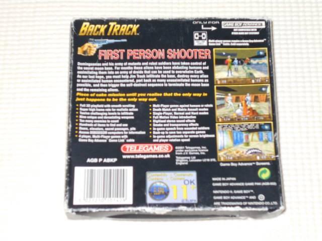 GBA★BACK TRACK 海外版(国内本体動作可能) 端子清掃済み < ゲーム本体/ソフト  GBA★BACK TRACK 海外版(国内本体動作可能) 端子清掃済み < ゲーム本体/ソフトの