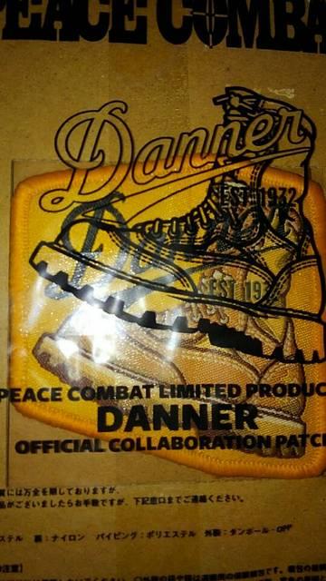 PEACE  COMBAT付録 DANNER   オフィシャル コラボレーション パッチ < ホビー  PEACE  COMBAT付録 DANNER   オフィシャル コラボレーション パッチ < ホビーの