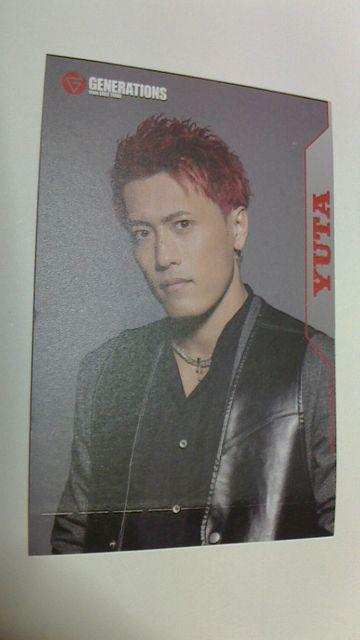 LAWSONスピードくじGENERATIONS フォトカードYUTA < タレントグッズ  LAWSONスピードくじGENERATIONS フォトカードYUTA  < タレントグッズの