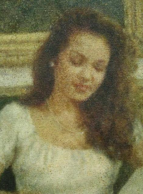 絵画 テンペラ 宇山卓栄『画集を見る人』一枚の絵取り扱い 真作保証 原画 < ホビー  絵画 テンペラ 宇山卓栄『画集を見る人』一枚の絵取り扱い 真作保証 原画 < ホビーの