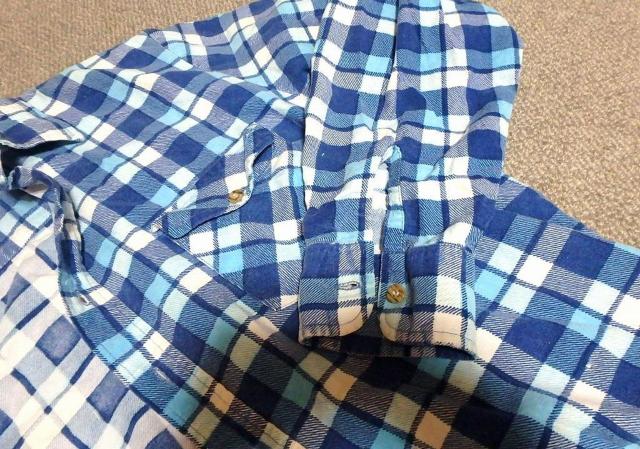 ◆spare time 長袖 メンズ チェック柄 中古品 < 男性ファッション  ◆spare time 長袖 メンズ チェック柄 中古品 < 男性ファッションの