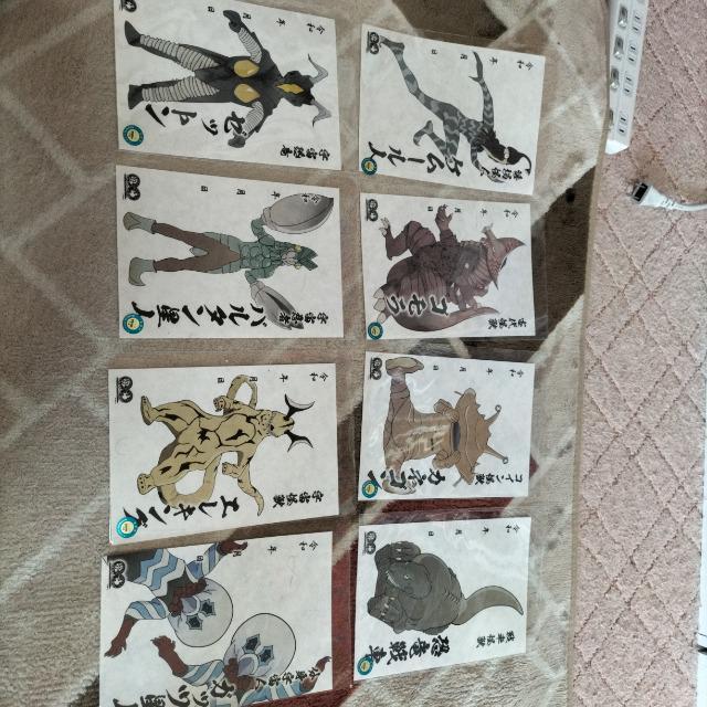 ウルトラマン 怪獣印 コンプリート和紙手作り8枚セット 新品 限定品 < ホビー  ウルトラマン 怪獣印 コンプリート和紙手作り8枚セット 新品 限定品  < ホビーの