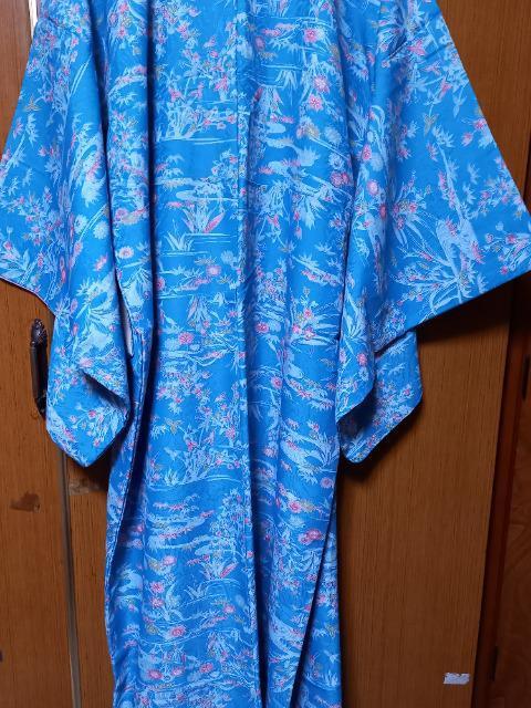 ∞ ブルーの着物 < 女性ファッション  ∞ ブルーの着物 < 女性ファッションの